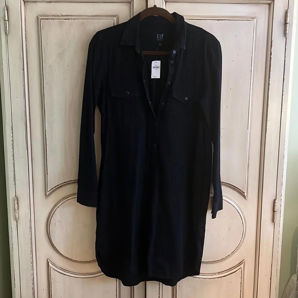 NWT Gap denim dress - Picture 1 of 8